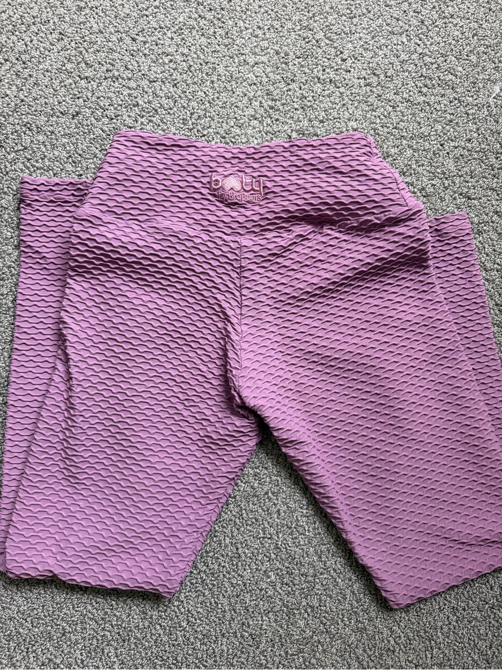 Booty by Brabants Purple Croco Leggings